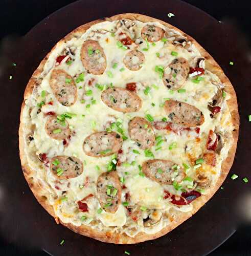 Savoury Sausage Pizza