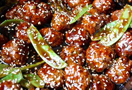 Teriyaki Turkeyballs