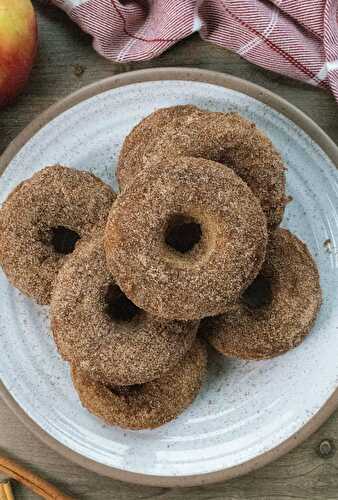 Apple Cinnamon Donuts | Piece of Lulu