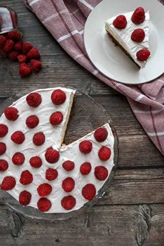 Cheesecake With Brownie Crust | Piece of Lulu