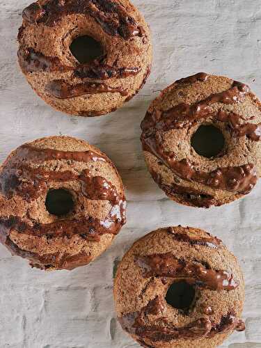 Healthy Cinnamon Protein Donuts | Piece of Lulu