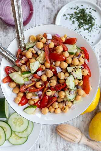 Refreshing Chickpea Salad Recipe
