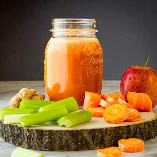 Recipe: Carrot, Apple, Celery Juice