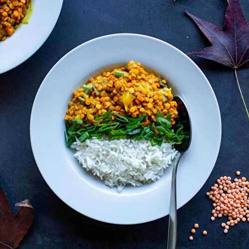 Recipe: Creamy Red Lentil Curry