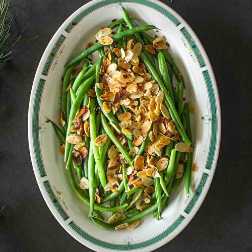 Recipe: Green Beans with Flaked Toasted Almonds