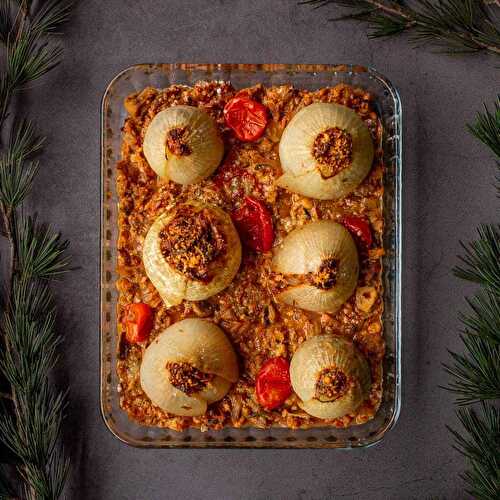 Recipe: Onions Stuffed with Porcini Mushrooms