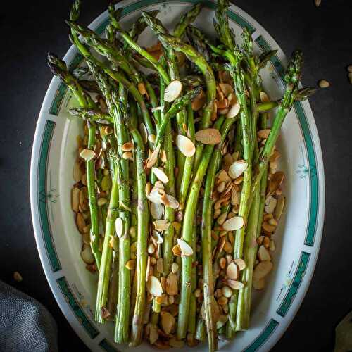 Recipes: Perfect Grilled Asparagus with Toasted Almonds