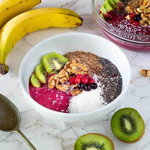 Recipe: How to Make a Thick Smoothie Bowl