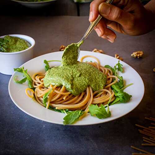 Recipe: Vegan Arugula Pesto