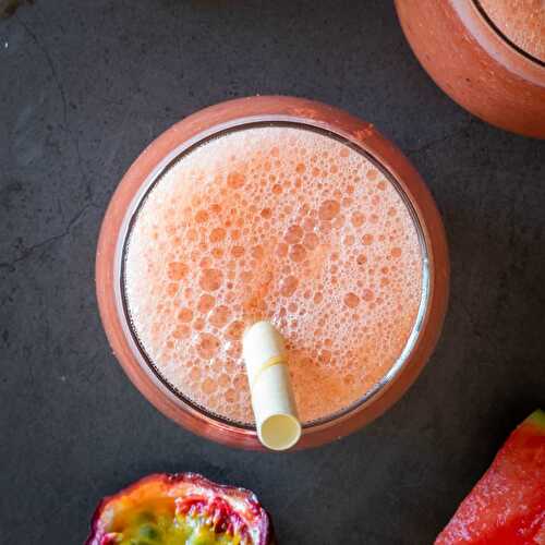 Recipe: Passion Fruit and Watermelon Juice