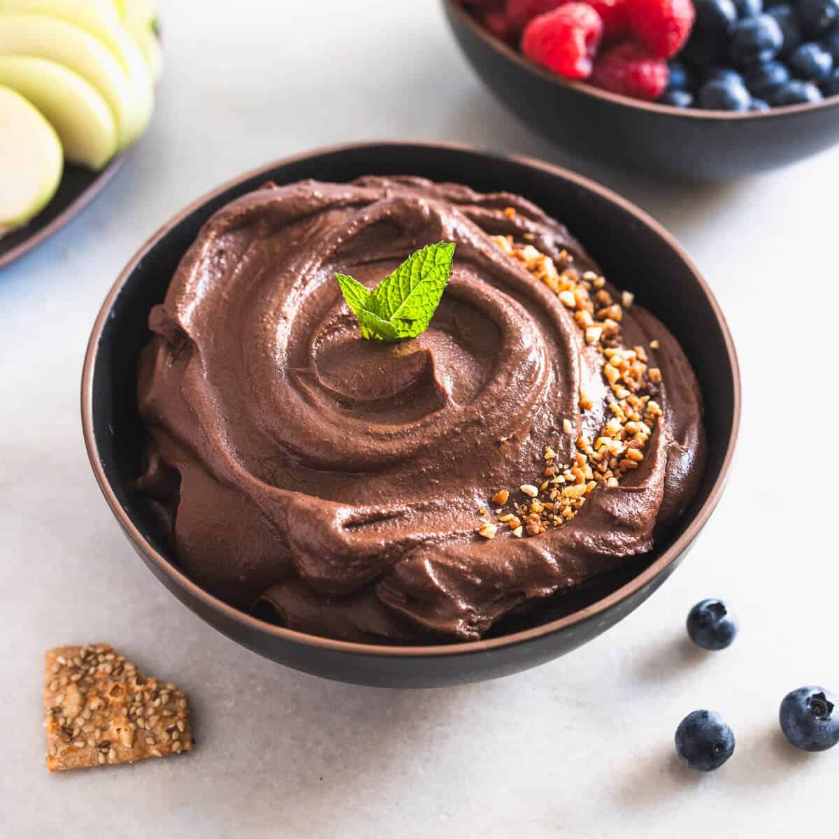Dark Chocolate Hummus