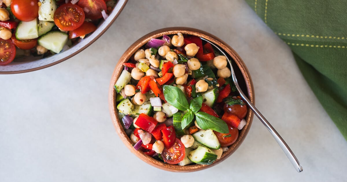 Green Mediterranean Diet for Vegetarians and Healthy Weight Loss