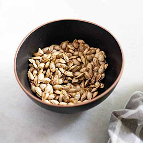 Roasted Squash Seeds (Oven and Air Fryer Methods)