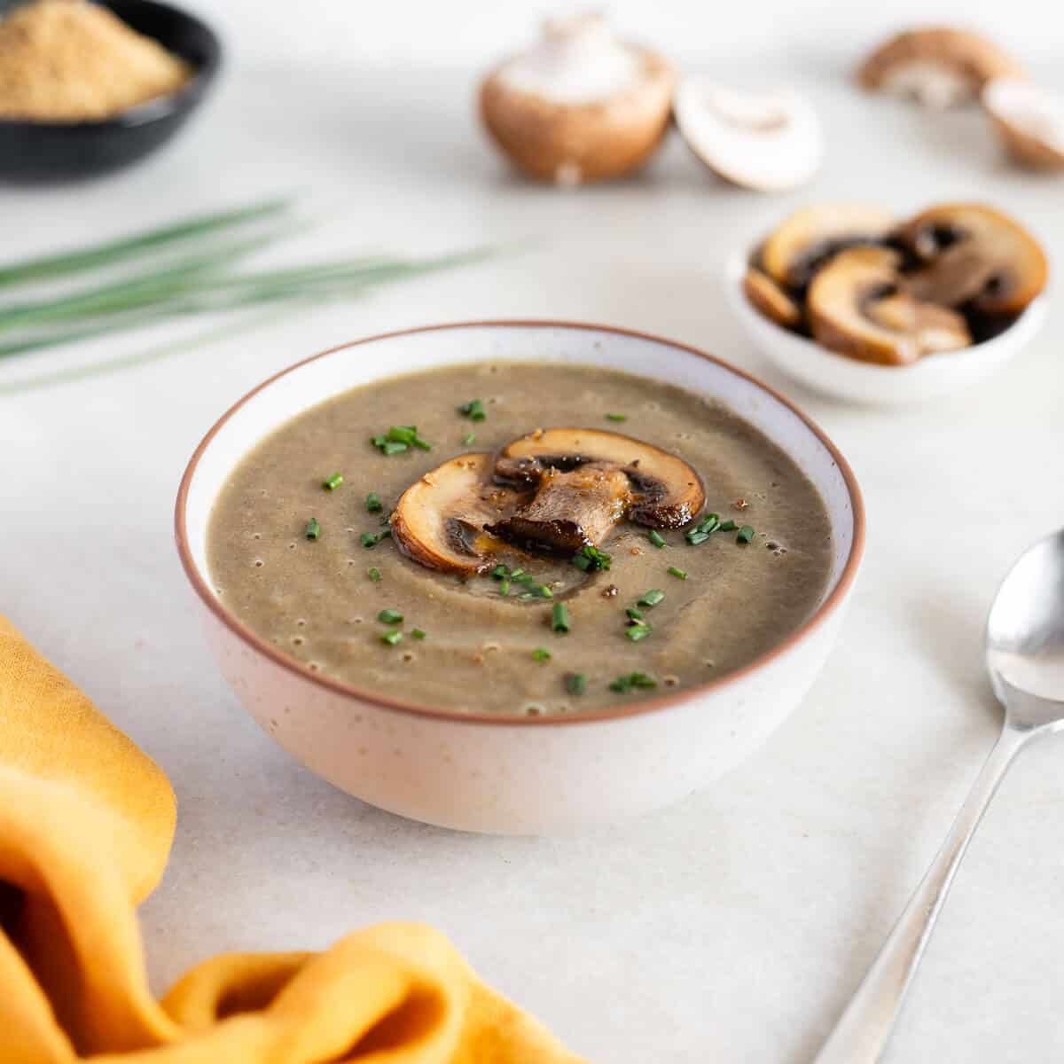 Mushroom Soup without Cream