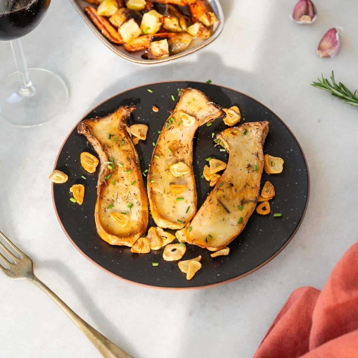 Seared Mushrooms (Boletus)