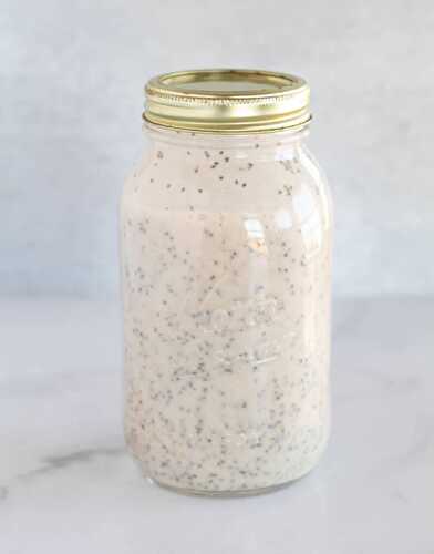 Banana Cream Chia Pudding