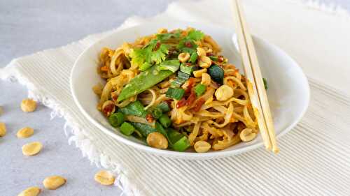 Brown Rice Noodle Pad Thai
