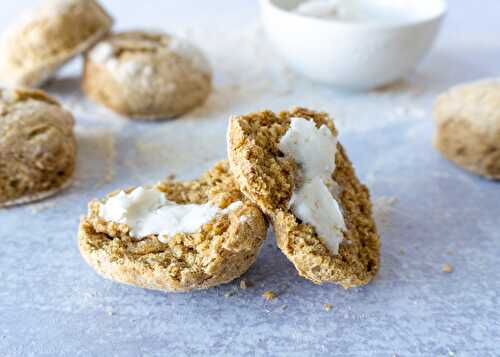 Vegan, Whole Wheat Biscuits