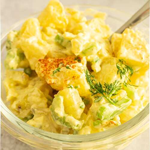 The Simplest Plant-Based Potato Salad