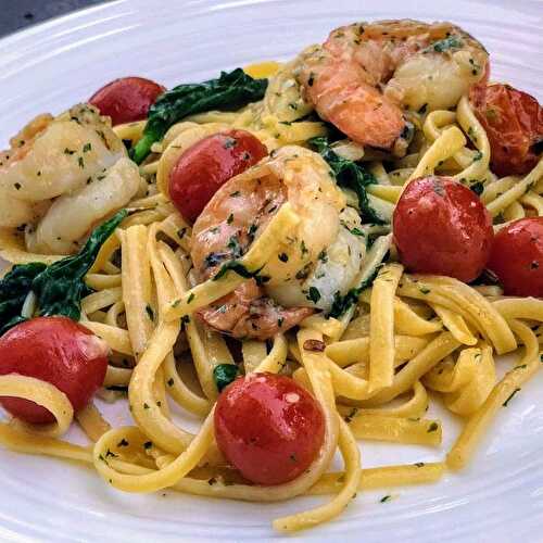 Shrimp & Tomato Linguini