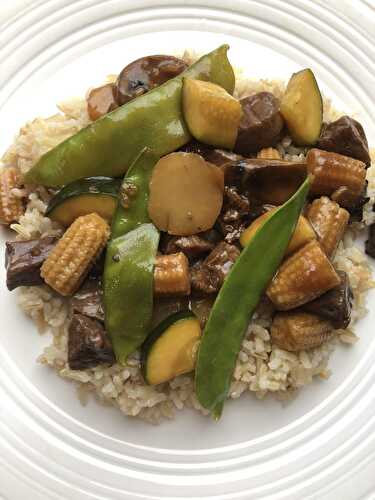 Beef & Snow Pea Stir Fry