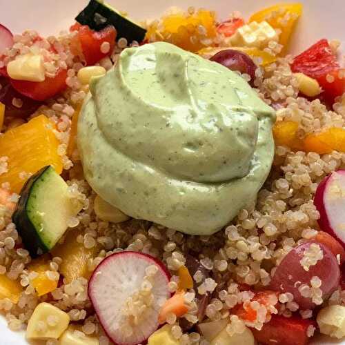 Avocado Ranch Chopped Salad