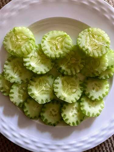 How to Cut Cucumbers for Kids