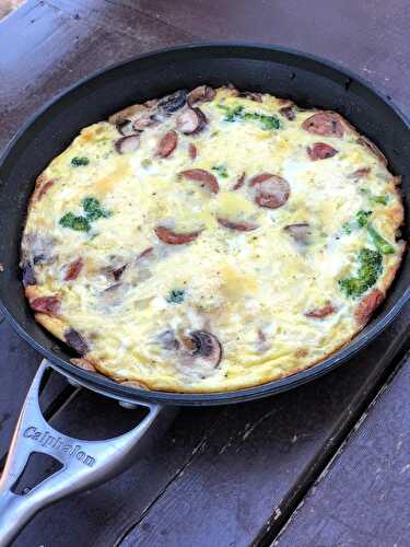 The Easiest Sausage Frittata Recipe