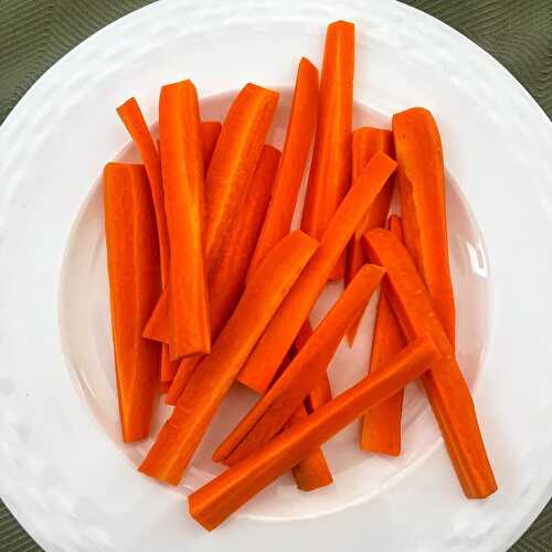 🥕 How to Cut Carrot Sticks
