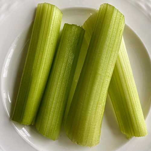 🔪 How to Peel Celery