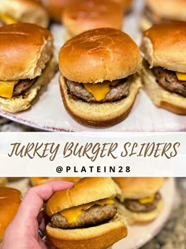 Turkey Burger Sliders Story