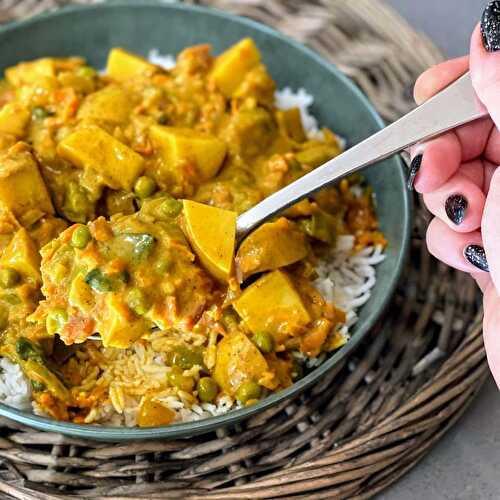 🧡 Coconut Curry Recipe for Kids