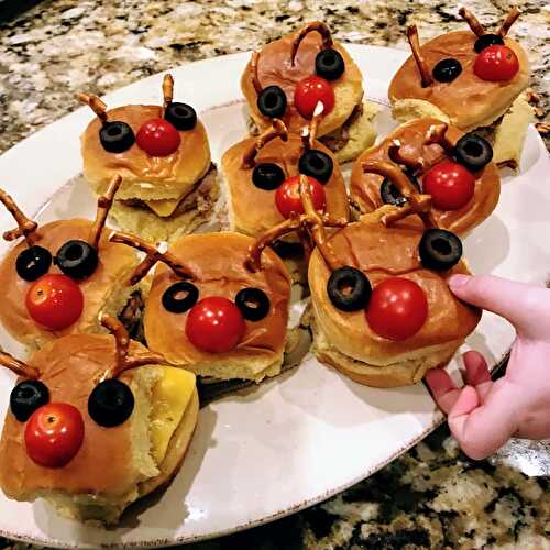 Reindeer Christmas Burgers Story