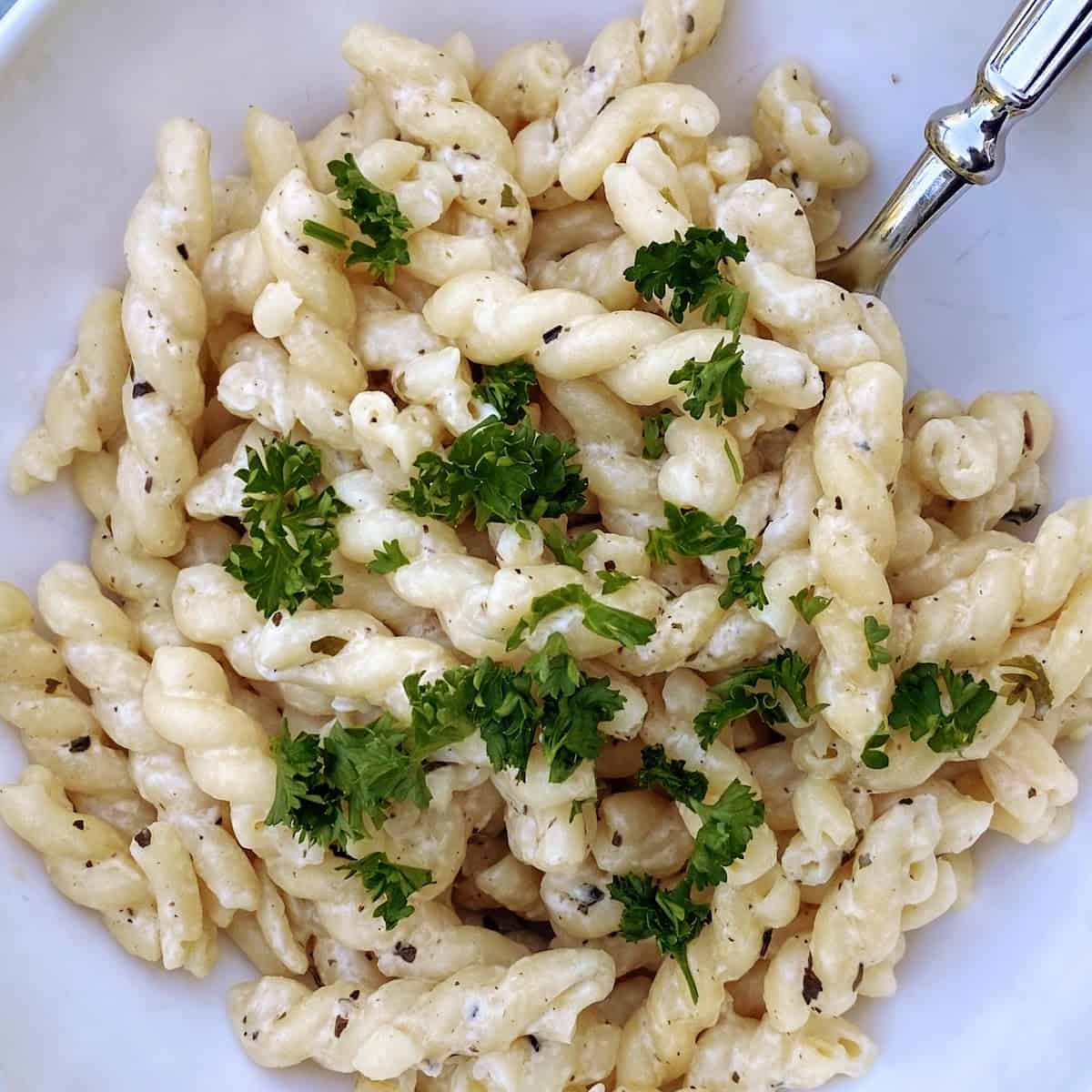 🥣 Cream Cheese Pasta