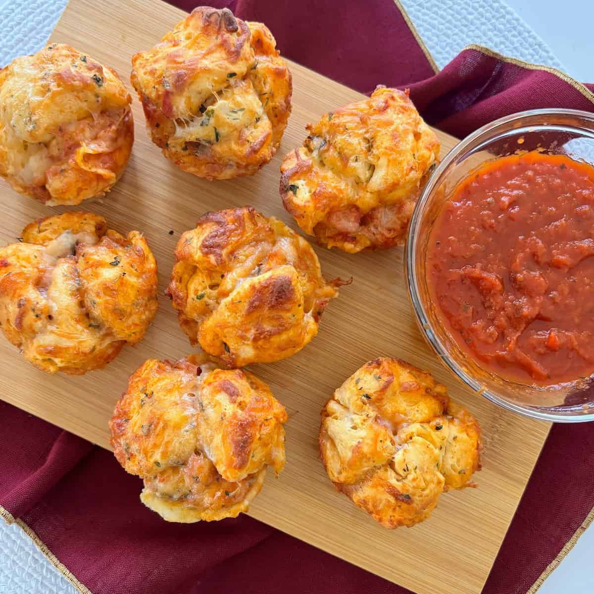 Pizza Muffins with Biscuits