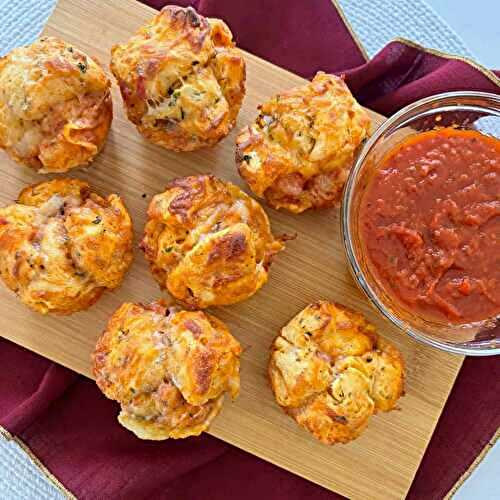 Pizza Muffins with Biscuits