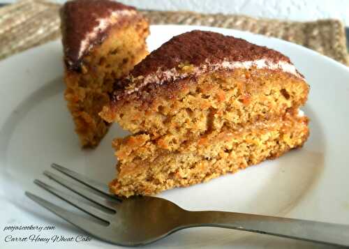 Carrot Honey Wheat Cake