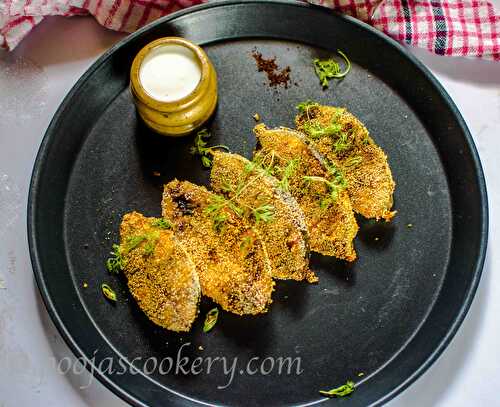 Crispy Shallow Fried Kingfish / Surmai Tawa Fry - Pooja's Cookery