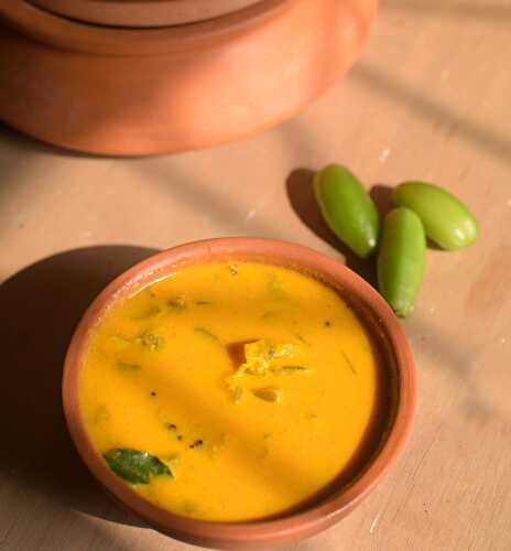 Goan Bimbla Uddamethi/Bimbili Curry Recipe- Pooja's Cookery