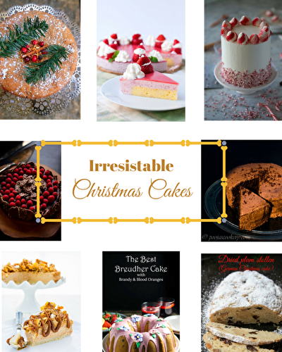 Irresistable Christmas Cakes Recipes - Pooja's Cookery