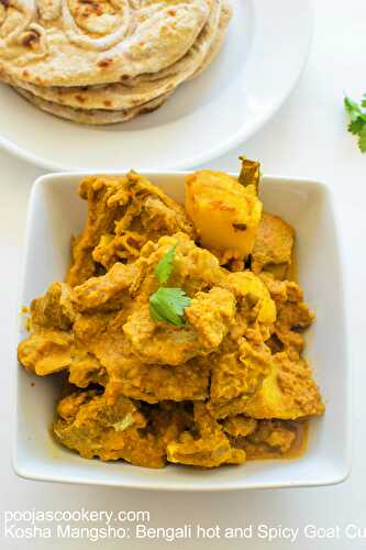Kosha Mangsho: Bengali hot and Spicy Goat Curry