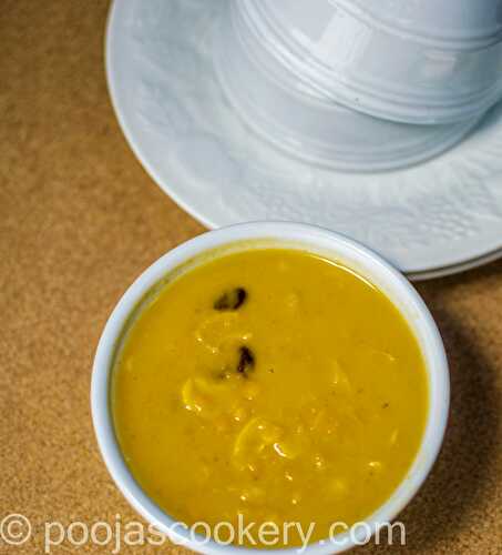 Mangane(Goan Sweet) / Chana Dal Kheer/ Split Gram Porridge