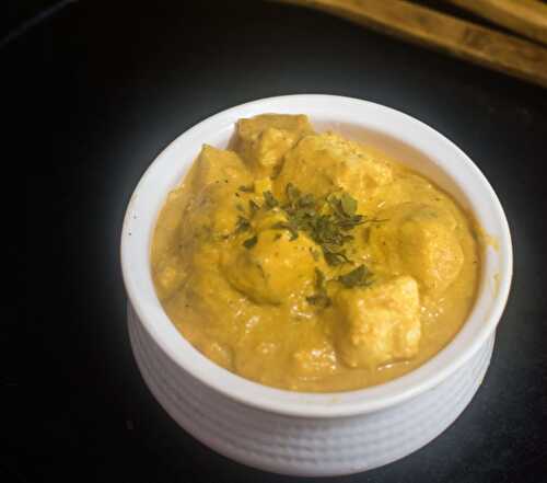 Shahi Paneer/How to make quick shahi paneer? - Pooja's Cookery