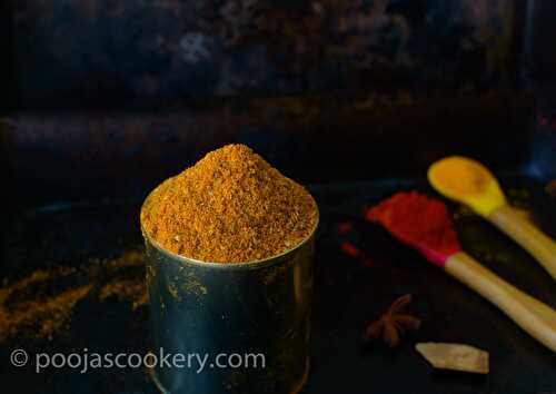 Tandoori Masala Spice Mix Recipe - Pooja's Cookery