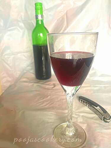 How to make Red Wine at home |Easy Red Wine at Home 