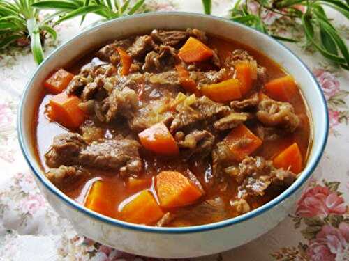 Asian beef and carrots