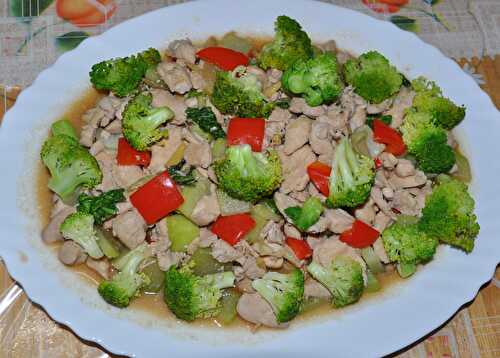 Chicken Tenderloins and Broccoli
