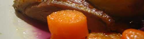 Duck Tenderloins with Honey and Carrots