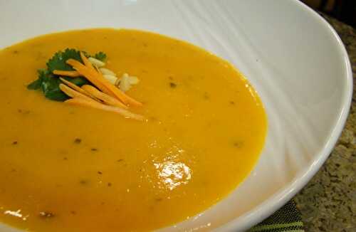 Old-fashioned vegetable soup