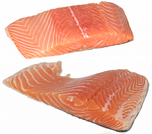 Salmon with saffron